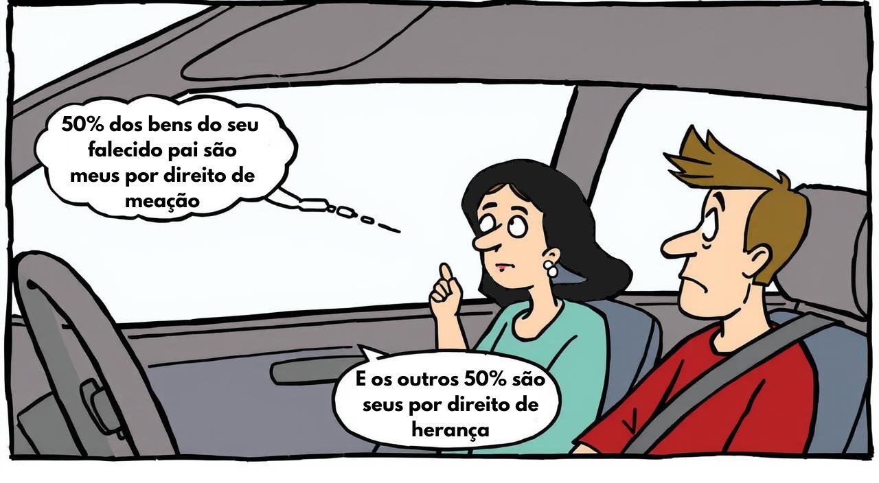 meação não é herança